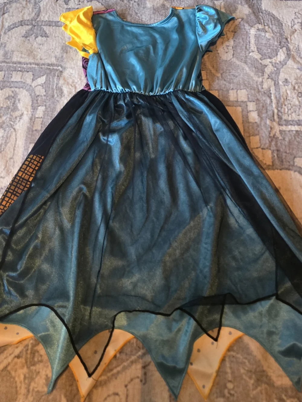 Disney Nightmare Before Christmas Sally Dress Girls Size 8